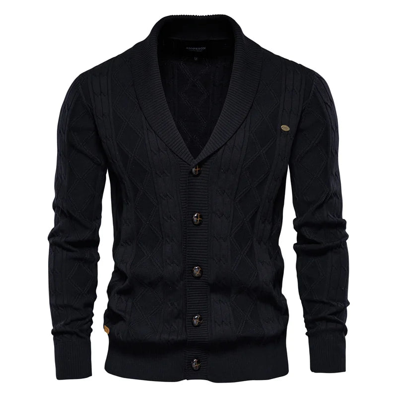MIRAVO | Men's button-up cardigan
