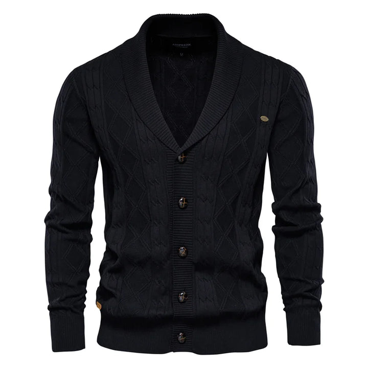 MIRAVO | Men's button-up cardigan