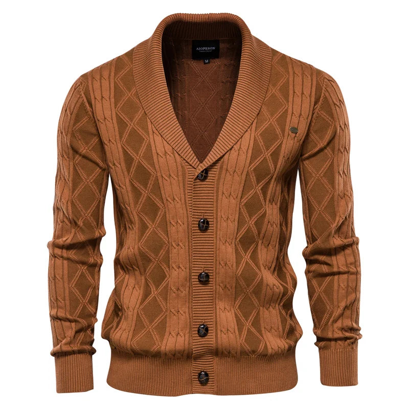 MIRAVO | Men's button-up cardigan