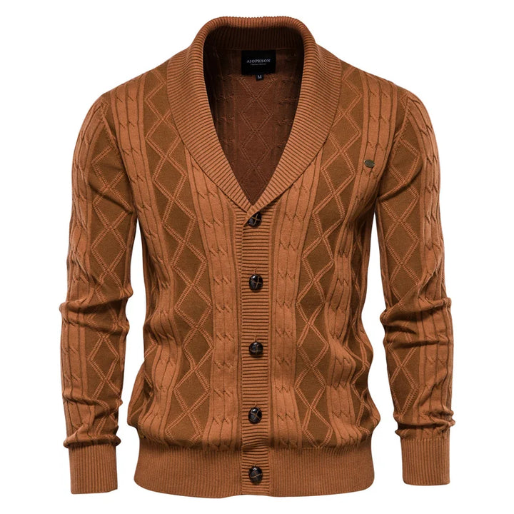 MIRAVO | Men's button-up cardigan