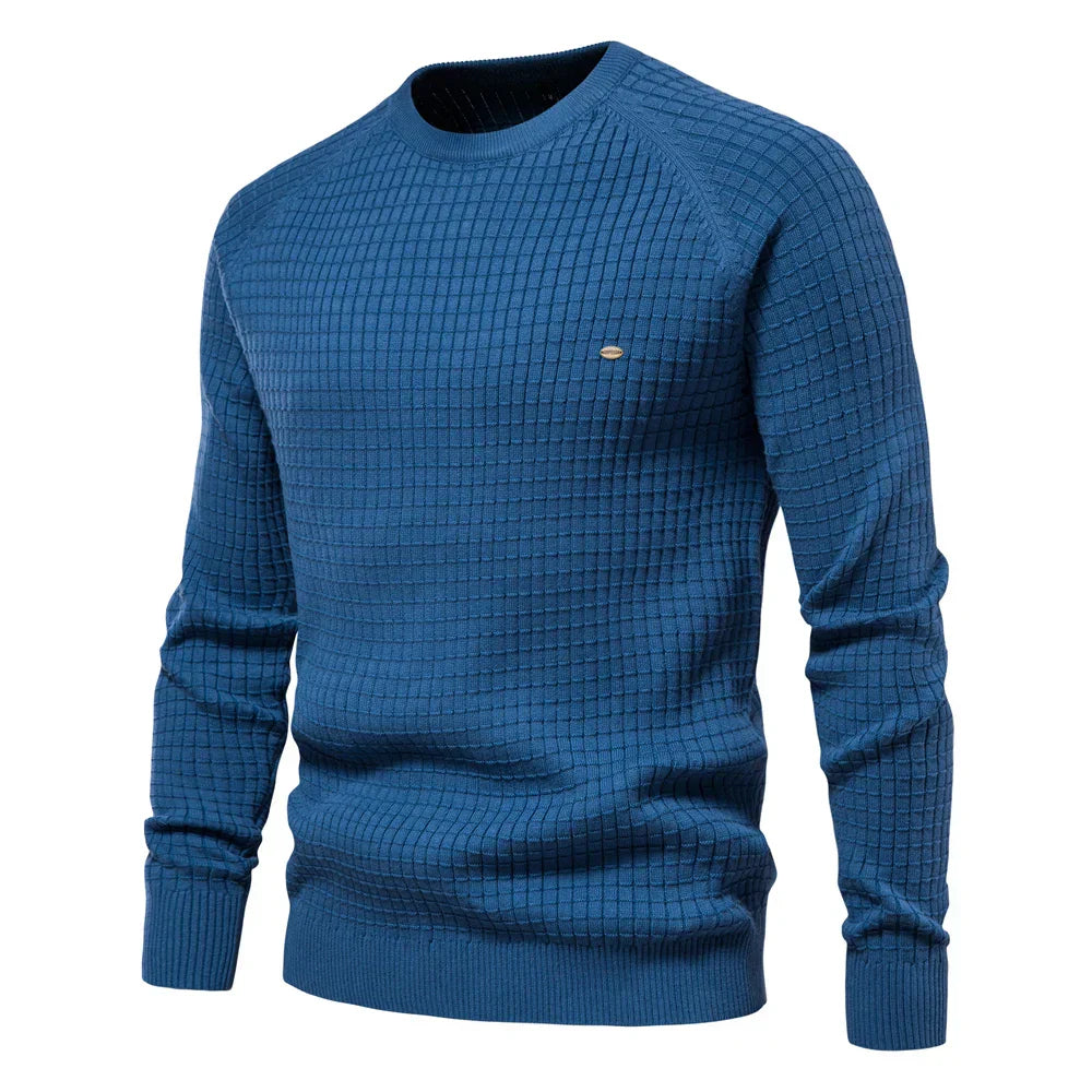 Mayfair | Men's jumper with diamond pattern
