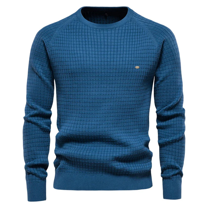 Mayfair | Men's jumper with diamond pattern