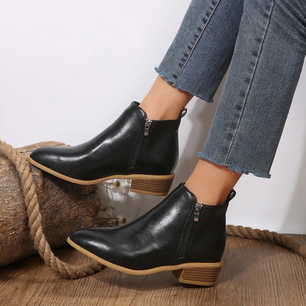 Ariana | Elegant All-Day Ease Ankle Boots