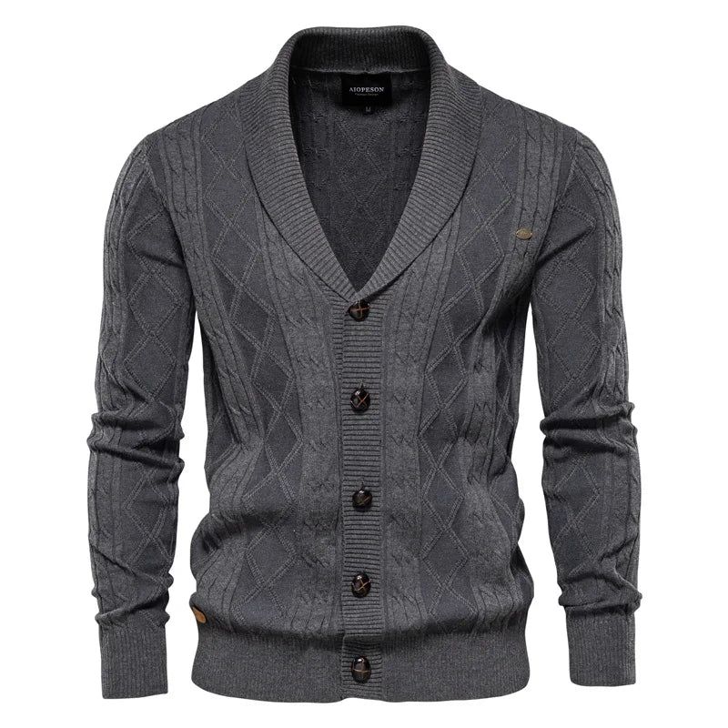 MIRAVO | Men's button-up cardigan