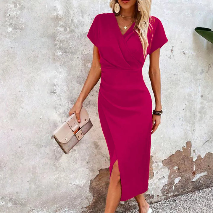 Isabelle | Stylish V-Neck Dress