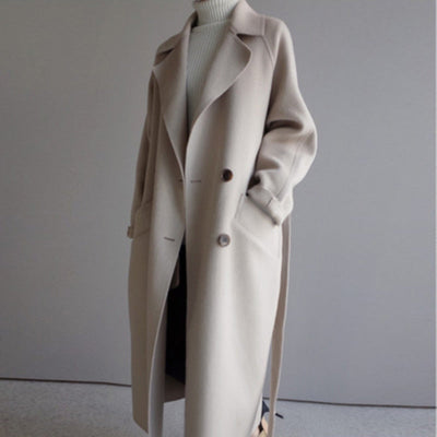 Tiara | Long Wool Coat with Class