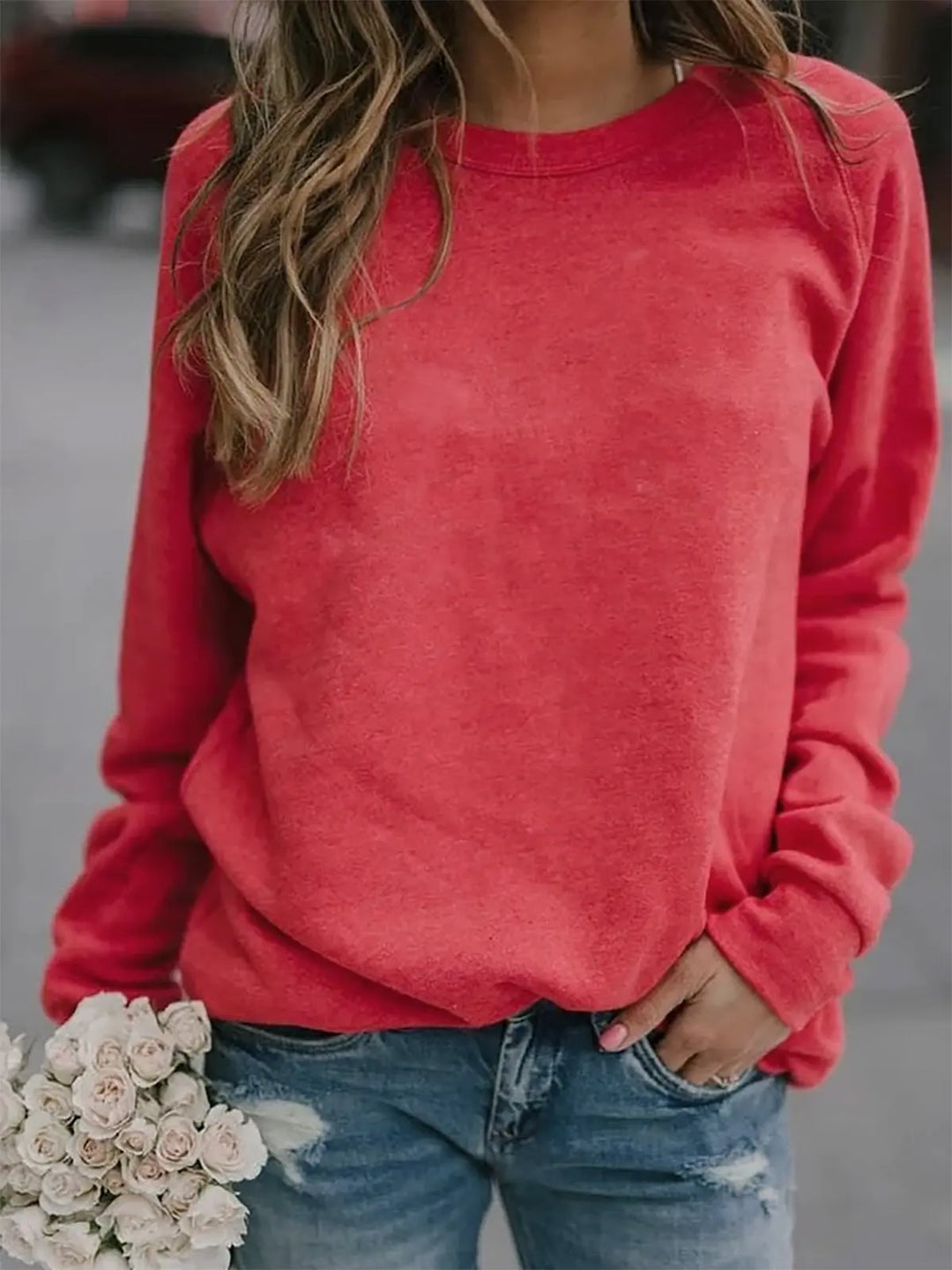 Elisa | Classic Crewneck Sweatshirt