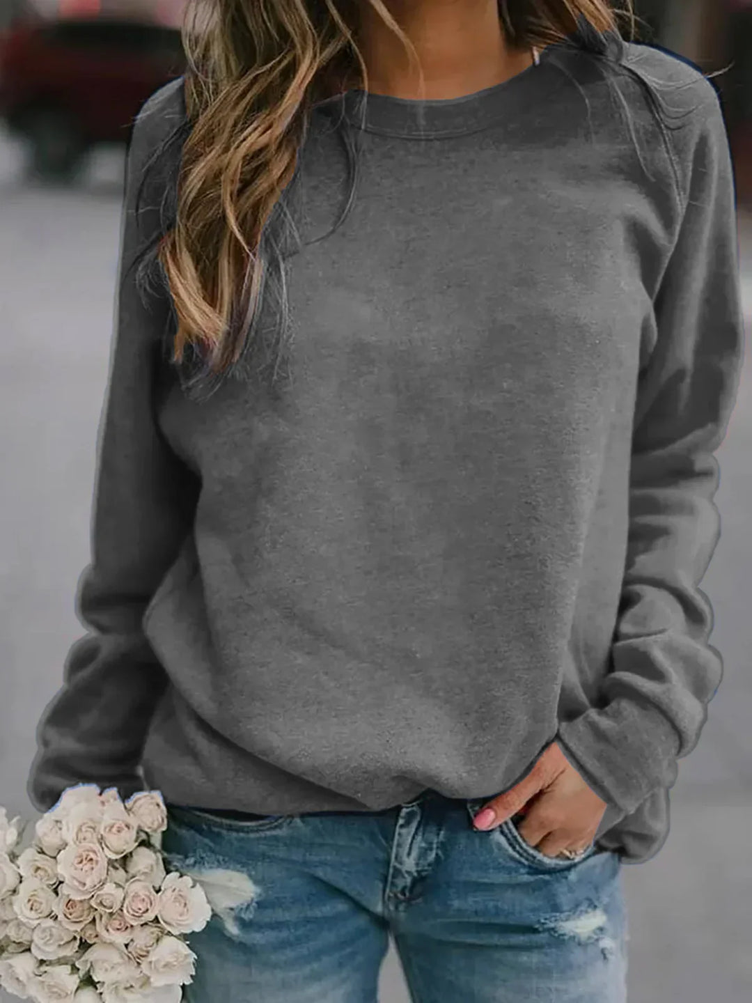 Elisa | Classic Crewneck Sweatshirt