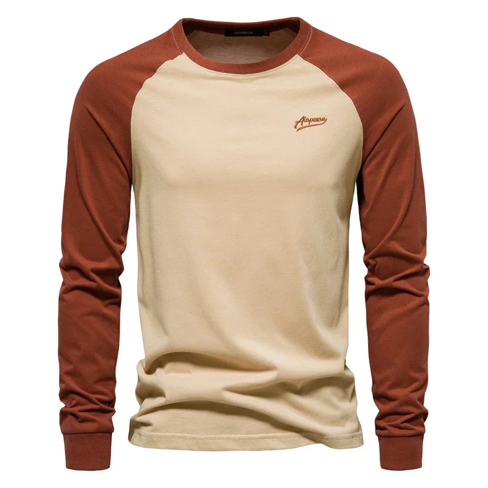 Aiden | Long-sleeved T-shirt with raglan sleeves