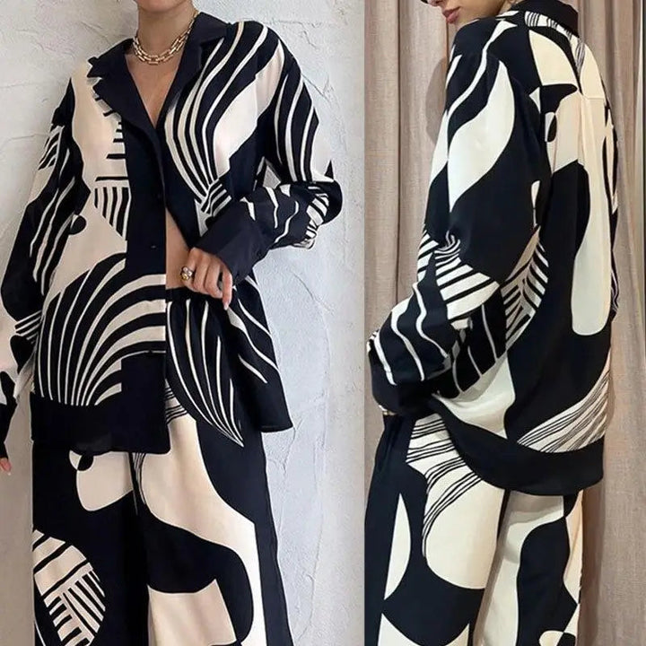 Isla | Versatile black and white set