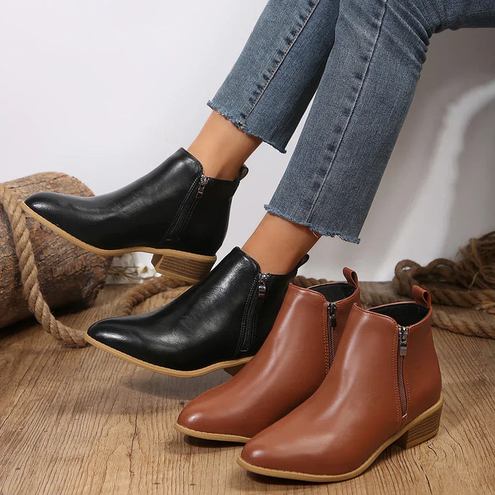 Ariana | Elegant All-Day Ease Ankle Boots