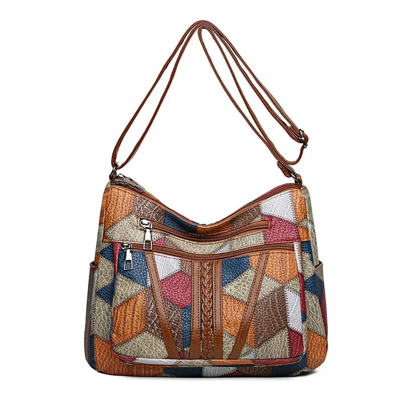 Mayfair | Mosaic leather handbag