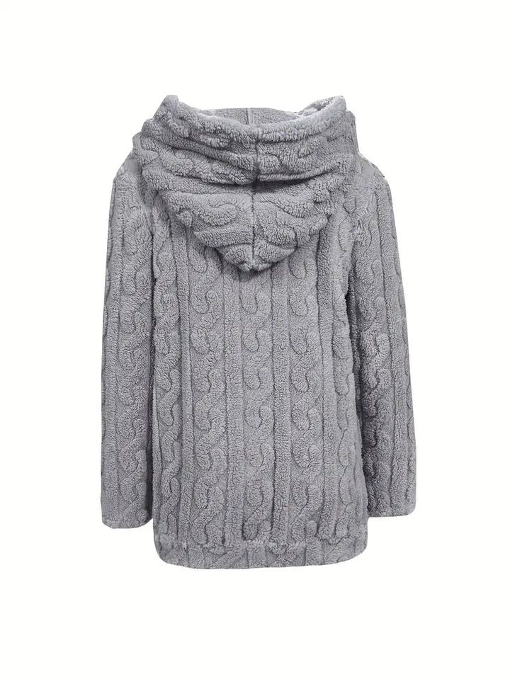 Livia | Hooded Full-Zip Sweater