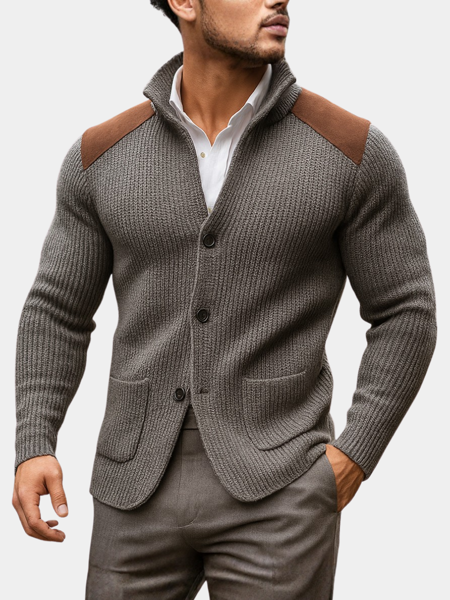 Joshua | Textured Knit Blazer