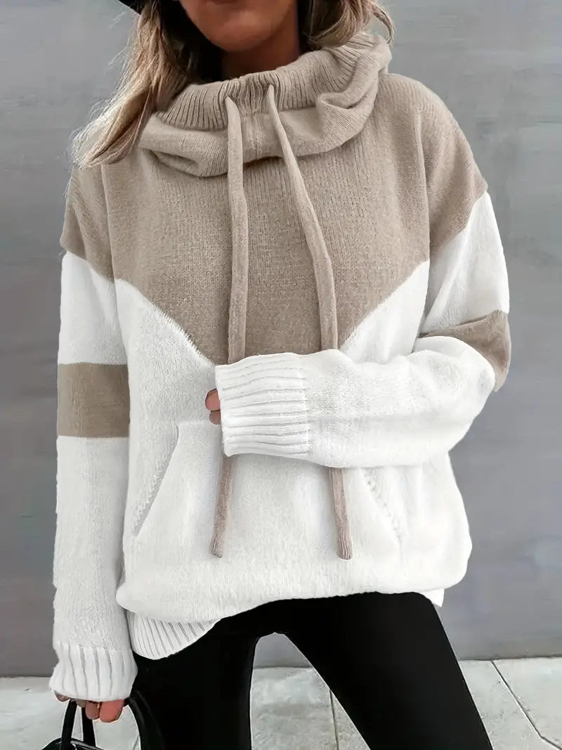 Lucy | Color Block Hoodie