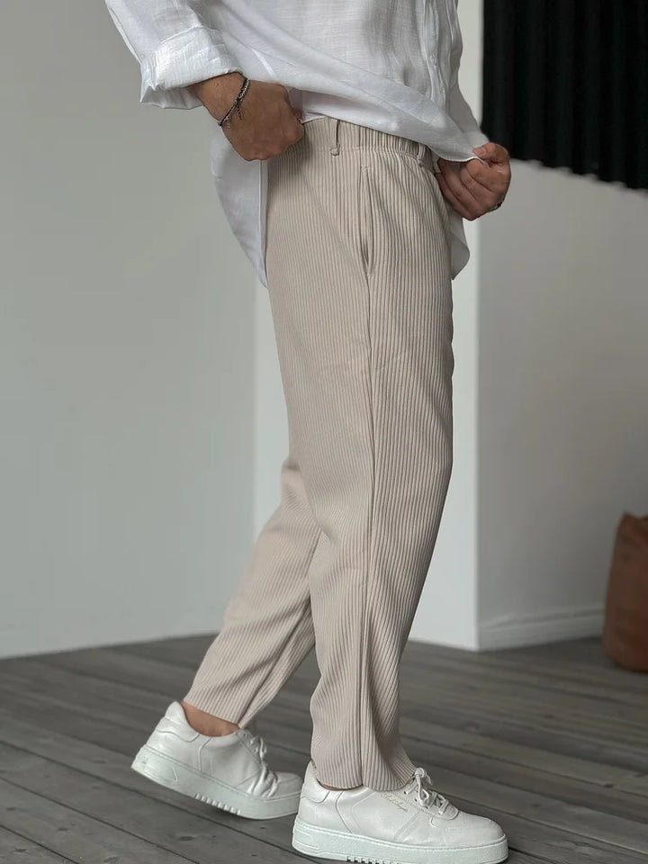 Freddie | Elegant Rib Trousers
