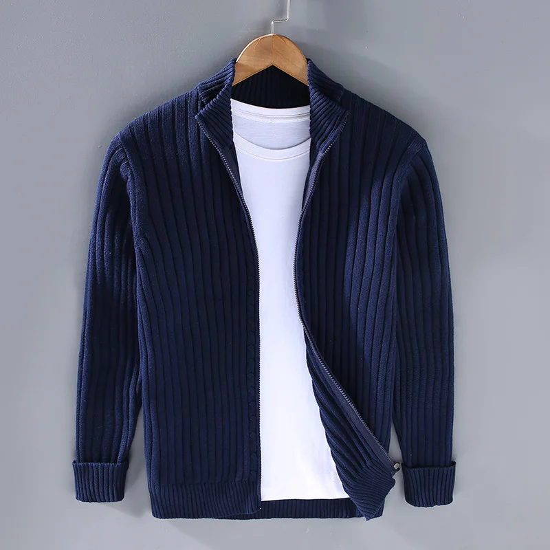Louis | Comfortable Ribbed Cardigan