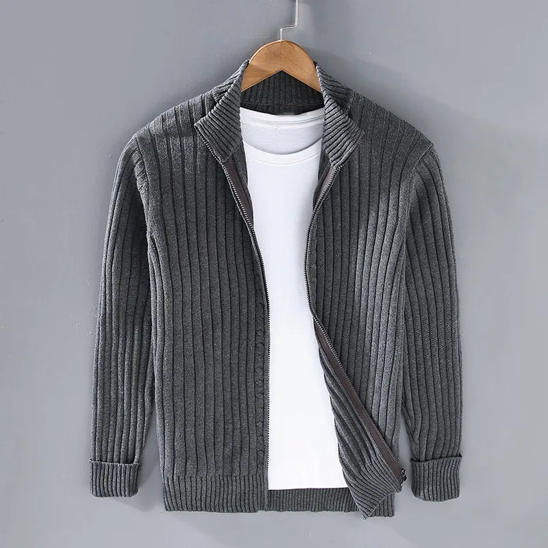 Louis | Comfortable Ribbed Cardigan