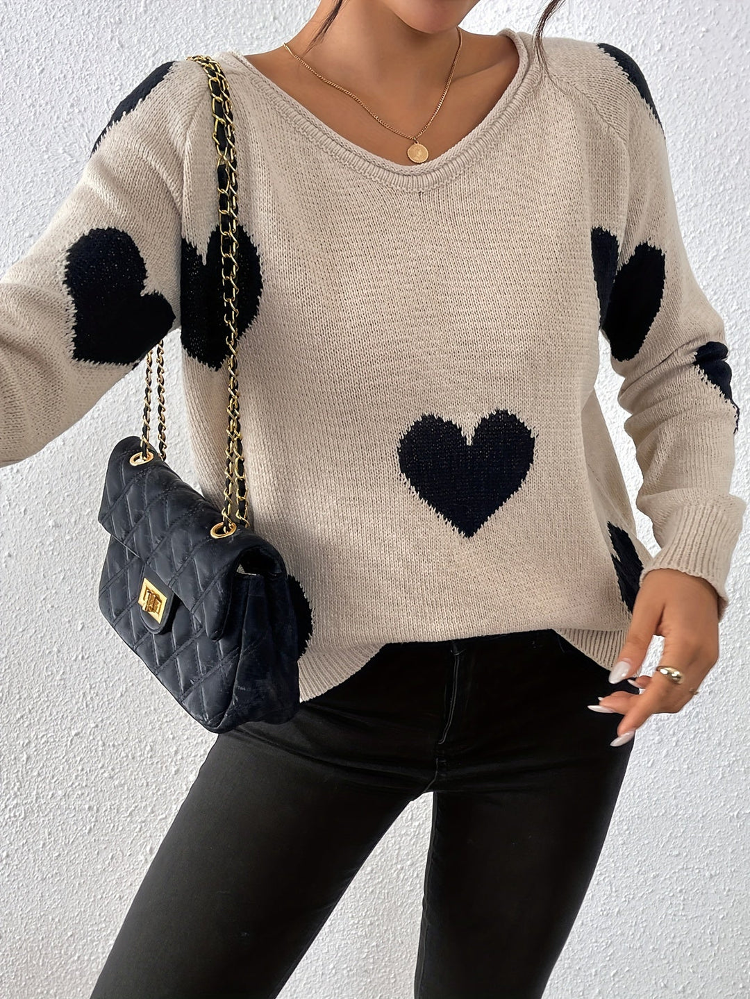 Lauren | Lovely Heart Sweater