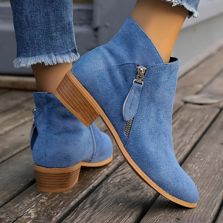 Lori | Stylish Side-Zip Boots