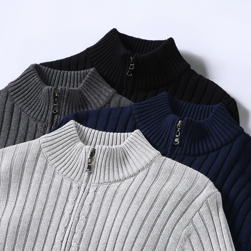 Louis | Comfortable Ribbed Cardigan
