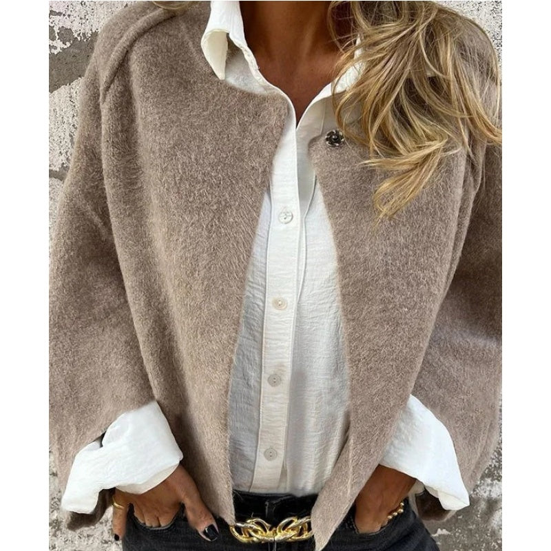 Donna - Short jacket with chic flared sleeves