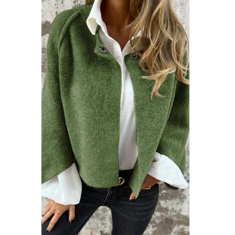 Donna - Short jacket with chic flared sleeves