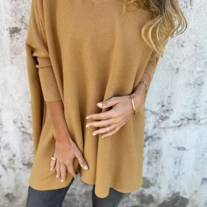 Linda | Cozy Loose Fit V-Neck Top