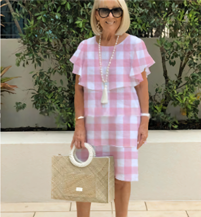 Stella | Graceful Ruffle Flow Dress