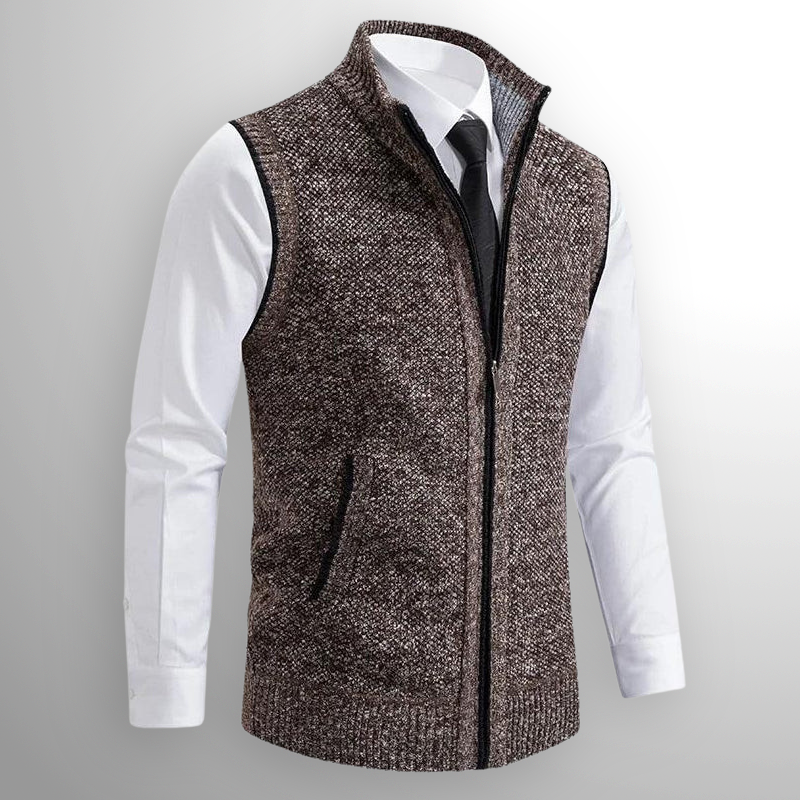 Adam | Gilet with Full Zip
