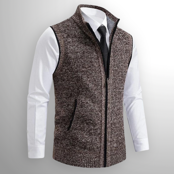 Adam | Gilet with Full Zip