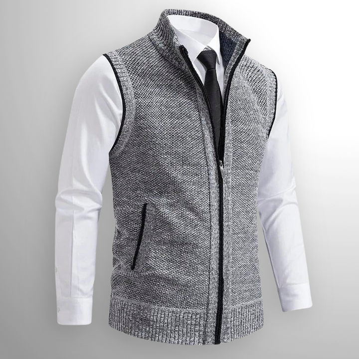Adam | Gilet with Full Zip