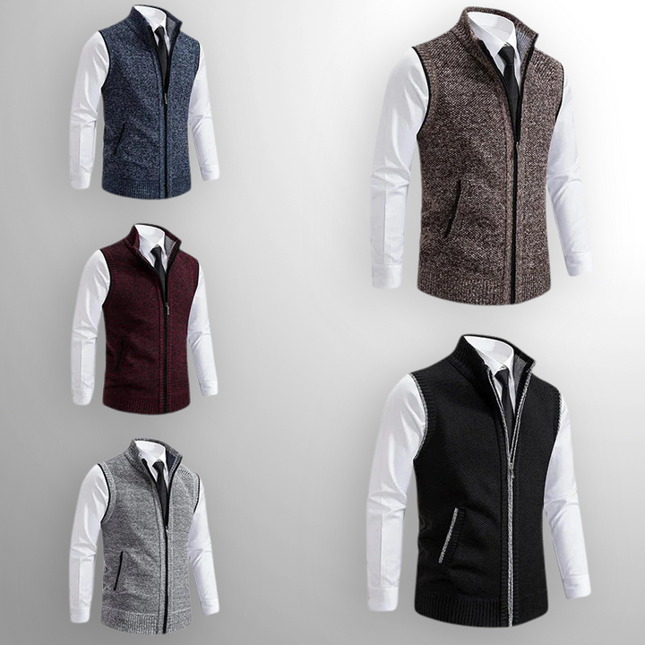 Adam | Gilet with Full Zip