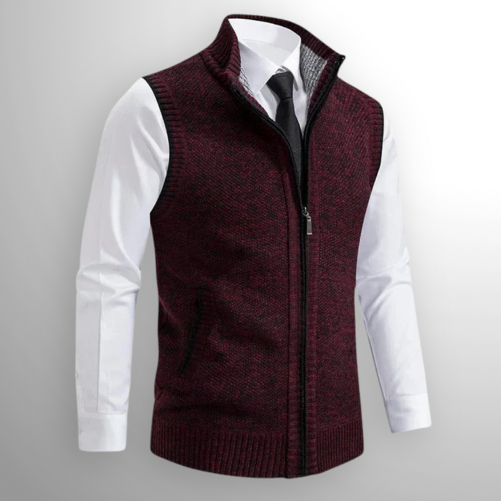 Adam | Gilet with Full Zip
